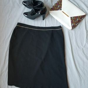Black Skirt with Bling